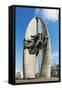 Europe, Poland, Rzeszow, Communist Monument-Christian Kober-Framed Stretched Canvas