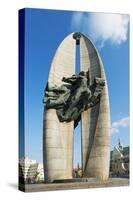 Europe, Poland, Rzeszow, Communist Monument-Christian Kober-Stretched Canvas
