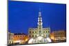 Europe, Poland, Zamosc, Rynek Wielki, Old Town Square, Town Hall, Unesco-Christian Kober-Mounted Photographic Print