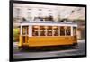 Europe, Portugal, Lisbon, a Speeding Tram (Streetcar) in the City Center-Alex Robinson-Framed Photographic Print