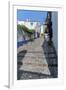 Europe, Portugal, Obidos, Cobblestone Street-Lisa S. Engelbrecht-Framed Premium Photographic Print