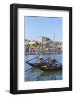 Europe, Portugal, Oporto, Douro River, Rabelo Boats-Lisa S. Engelbrecht-Framed Photographic Print