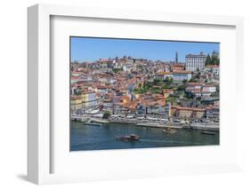 Europe, Portugal, Oporto, Douro River, Rabelo Ferry Boat-Lisa S. Engelbrecht-Framed Photographic Print