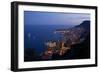 Europe, Principality Monaco, Monte Carlo, Town View, Evening-Chris Seba-Framed Photographic Print