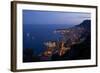 Europe, Principality Monaco, Monte Carlo, Town View, Evening-Chris Seba-Framed Photographic Print