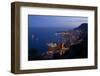 Europe, Principality Monaco, Monte Carlo, Town View, Evening-Chris Seba-Framed Photographic Print