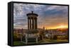 Europe, Scotland, Edinburgh, Carlton Hill-Mark Sykes-Framed Stretched Canvas