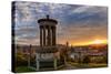 Europe, Scotland, Edinburgh, Carlton Hill-Mark Sykes-Stretched Canvas