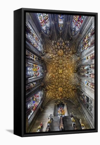 Europe, Scotland, Edinburgh, St Giles Cathedral-Mark Sykes-Framed Stretched Canvas