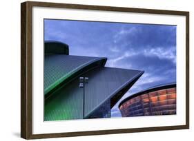 Europe, Scotland, Glasgow, the Clyde Auditorium and the Sse Hydro-Mark Sykes-Framed Photographic Print