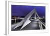 Europe, Scotland, Glasgow, Tradeston Bridge-Mark Sykes-Framed Photographic Print