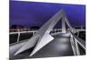 Europe, Scotland, Glasgow, Tradeston Bridge-Mark Sykes-Mounted Photographic Print