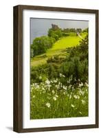 Europe, Scotland, Loch Ness. Landscape of Castle Urquhart Ruins-Cathy & Gordon Illg-Framed Photographic Print