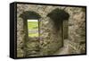 Europe, Scotland, Shetland Islands. Muness Castle Ruins-Cathy & Gordon Illg-Framed Stretched Canvas