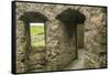 Europe, Scotland, Shetland Islands. Muness Castle Ruins-Cathy & Gordon Illg-Framed Stretched Canvas