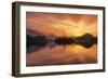 Europe, Sloevnia, Bled - Lake Bled A Sunrise-Aliaume Chapelle-Framed Photographic Print