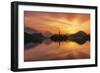 Europe, Sloevnia, Bled - Lake Bled A Sunrise-Aliaume Chapelle-Framed Photographic Print