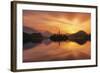 Europe, Sloevnia, Bled - Lake Bled A Sunrise-Aliaume Chapelle-Framed Photographic Print