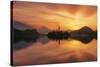 Europe, Sloevnia, Bled - Lake Bled A Sunrise-Aliaume Chapelle-Stretched Canvas