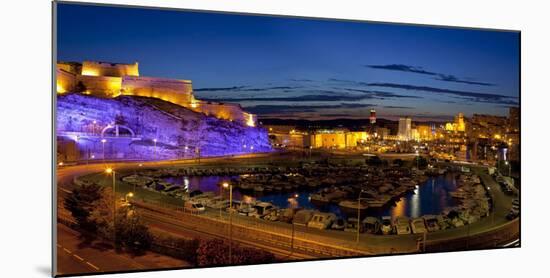 Europe, South of France, Mediterranean Coast, Provence, Marseille, Vieux Port Harbour, Evening-Chris Seba-Mounted Photographic Print