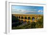 Europe, South of France, Provence, Avignon, Pont Du Gard, Aqueduct-Chris Seba-Framed Photographic Print