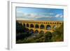 Europe, South of France, Provence, Avignon, Pont Du Gard, Aqueduct-Chris Seba-Framed Photographic Print