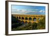 Europe, South of France, Provence, Avignon, Pont Du Gard, Aqueduct-Chris Seba-Framed Photographic Print