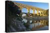 Europe, South of France, Provence, Avignon, Pont Du Gard, Aqueduct-Chris Seba-Stretched Canvas