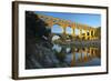 Europe, South of France, Provence, Avignon, Pont Du Gard, Aqueduct-Chris Seba-Framed Photographic Print