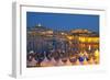 Europe, South of France, Provence, Marseille, Vieux Port Harbour, Celebration, Dusk-Chris Seba-Framed Premium Photographic Print