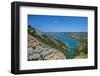 Europe, South of France, Provence, Verdon Gorge, Lake Lac Ste. Croix-Chris Seba-Framed Photographic Print