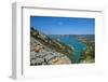 Europe, South of France, Provence, Verdon Gorge, Lake Lac Ste. Croix-Chris Seba-Framed Photographic Print