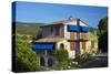 Europe, South of France, Provence, Verdon Gorge, Moustiers-Ste. Marie, Residential House-Chris Seba-Stretched Canvas