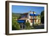 Europe, South of France, Provence, Verdon Gorge, Moustiers-Ste. Marie, Residential House-Chris Seba-Framed Photographic Print