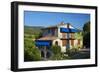 Europe, South of France, Provence, Verdon Gorge, Moustiers-Ste. Marie, Residential House-Chris Seba-Framed Photographic Print
