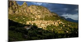 Europe, South of France, Provence, Verdon Gorges, Moustiers-Ste. Marie, Sunset-Chris Seba-Mounted Photographic Print