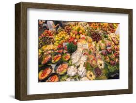 Europe, Spain, Barcelona, St. Josep La Boqueria, Food Market, Fruit-Lisa S. Engelbrecht-Framed Photographic Print