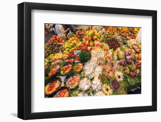 Europe, Spain, Barcelona, St. Josep La Boqueria, Food Market, Fruit-Lisa S. Engelbrecht-Framed Photographic Print