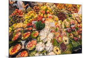 Europe, Spain, Barcelona, St. Josep La Boqueria, Food Market, Fruit-Lisa S. Engelbrecht-Mounted Photographic Print