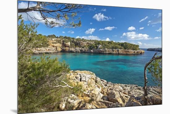 Europe, Spain, Majorca, Bathing Bay Cala Na Sau-Chris Seba-Mounted Premium Photographic Print