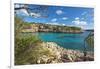 Europe, Spain, Majorca, Bathing Bay Cala Na Sau-Chris Seba-Framed Photographic Print