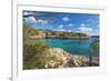 Europe, Spain, Majorca, Bathing Bay Cala Na Sau-Chris Seba-Framed Photographic Print