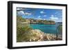 Europe, Spain, Majorca, Bathing Bay Cala Na Sau-Chris Seba-Framed Photographic Print