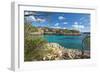 Europe, Spain, Majorca, Bathing Bay Cala Na Sau-Chris Seba-Framed Photographic Print