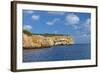 Europe, Spain, Majorca, Bay Cala Na Sau-Chris Seba-Framed Photographic Print