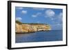 Europe, Spain, Majorca, Bay Cala Na Sau-Chris Seba-Framed Photographic Print