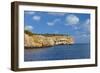 Europe, Spain, Majorca, Bay Cala Na Sau-Chris Seba-Framed Photographic Print