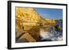 Europe, Spain, Majorca, Cala Llombards, Rocky Cliff-Chris Seba-Framed Photographic Print