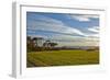 Europe, Spain, Majorca, Cap De Ses Salines, Green Meadows-Chris Seba-Framed Photographic Print