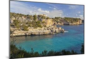 Europe, Spain, Majorca, Cliff-Lined Bay Cala Llombards-Chris Seba-Mounted Photographic Print